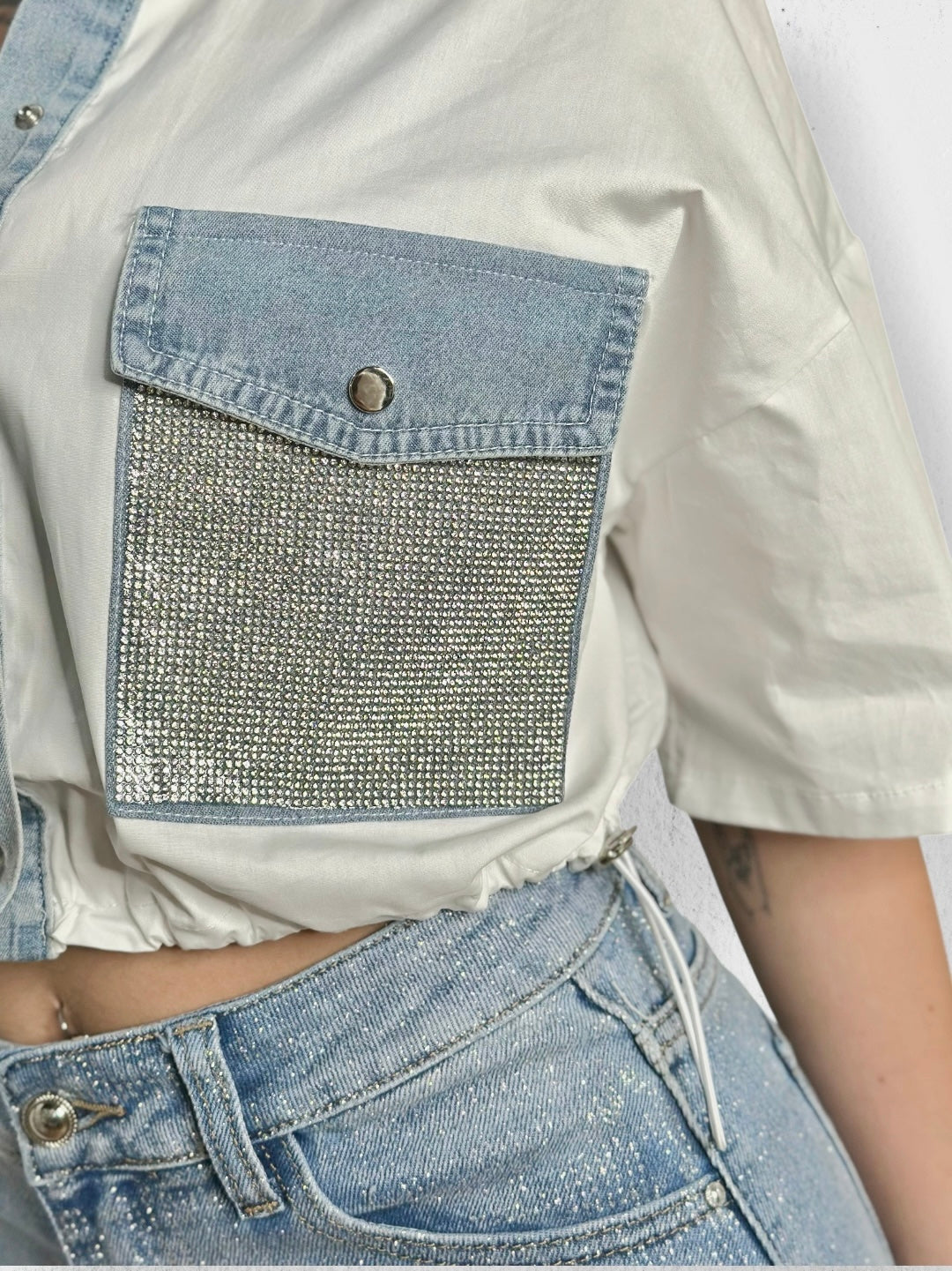 Camicia Crop Anna